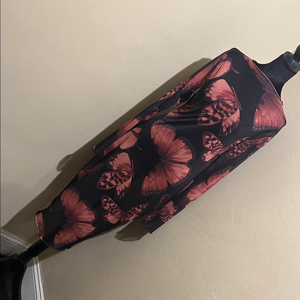 Butterfly Print Women's Bag